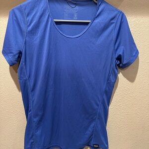Patagonia Women's Short Sleeve Blue Tee